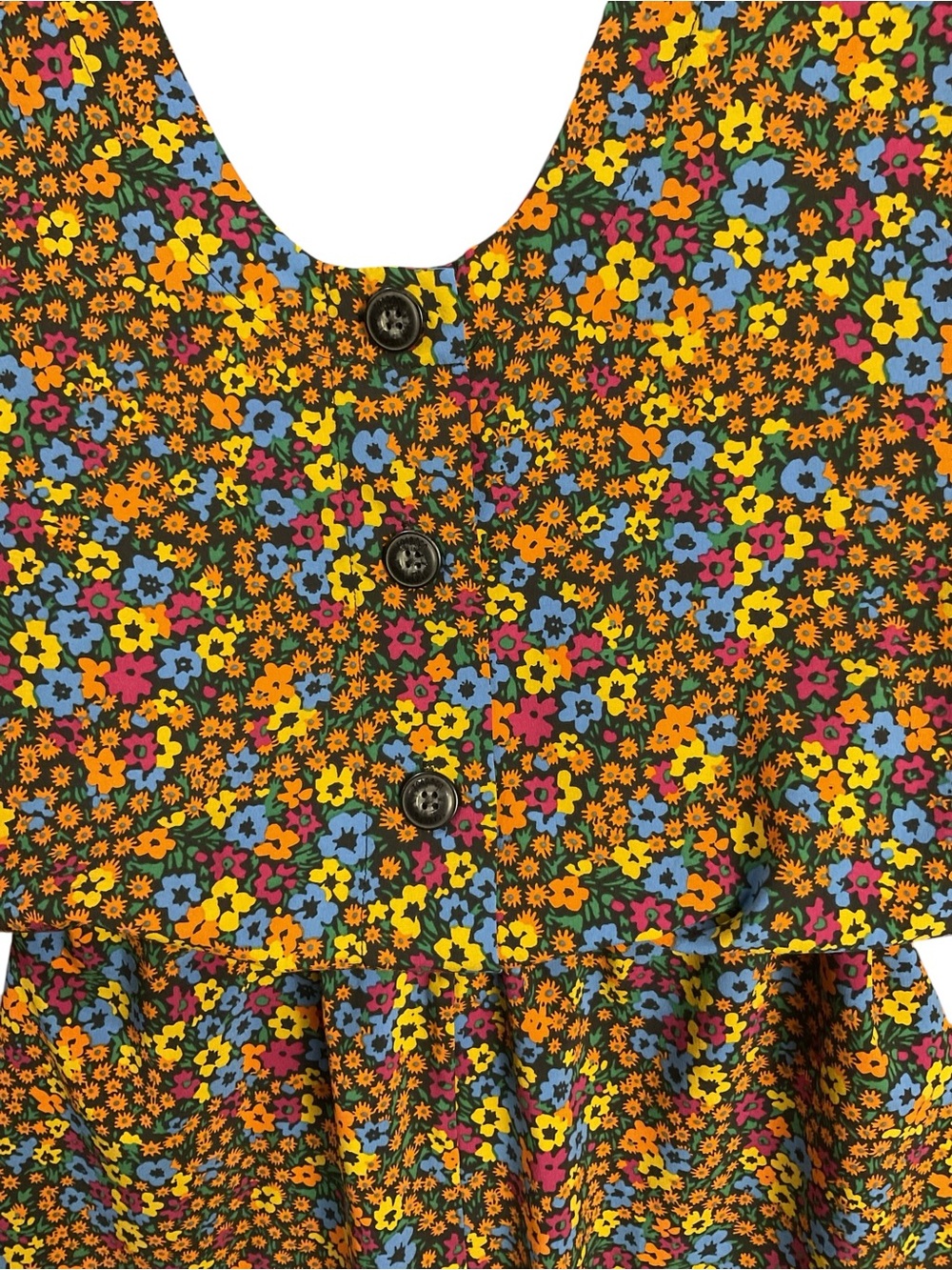 Toad&Co Sunkissed Liv Romper Floral Print UPF 50 Quick Dry Size L - Picture 7 of 9